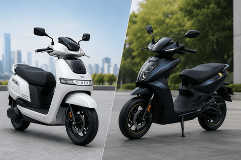 TVS iQube vs Ather 450X Complete Guide to Features Technology and Riding Experience
